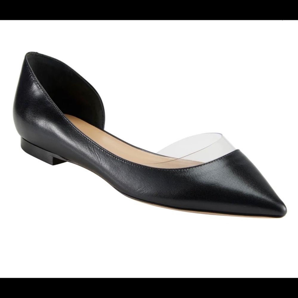 Preowned Black Tamara Mellon Flats